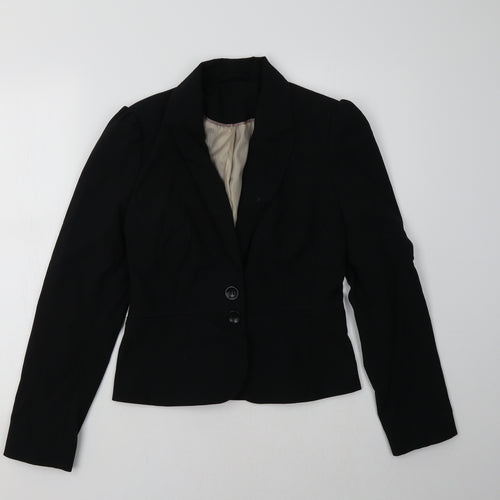 New Look Womens Black   Jacket Blazer Size 10
