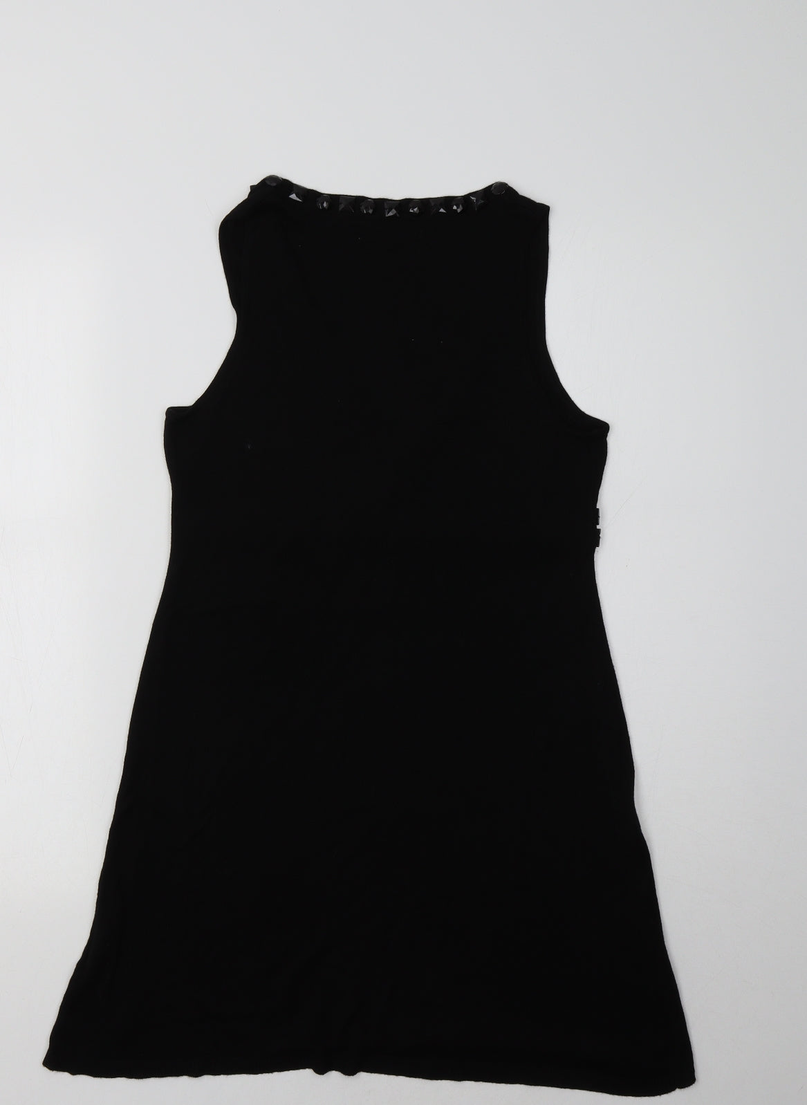 Divine Knits Womens Black   Jumper Dress  Size 12