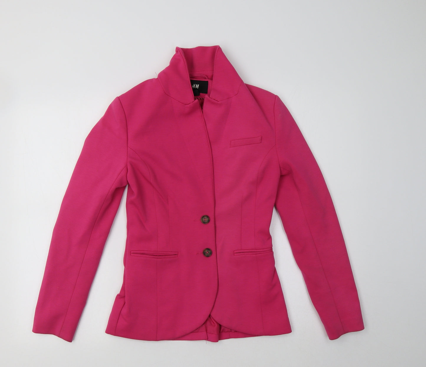 H&M Womens Pink   Jacket Blazer Size 6