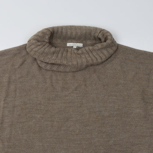 Delicate Love Womens Beige   Pullover Jumper Size L