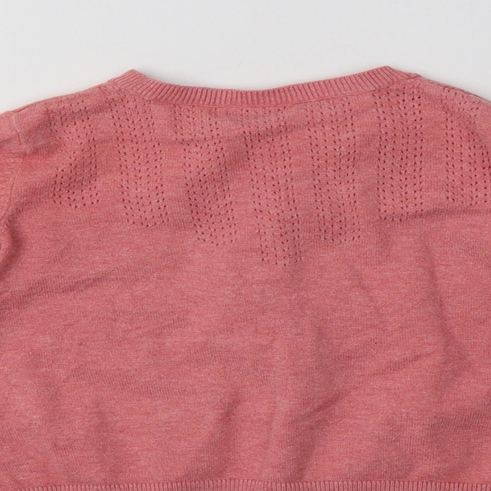 NEXT Girls Pink   Cardigan Jumper Size 4-5 Years