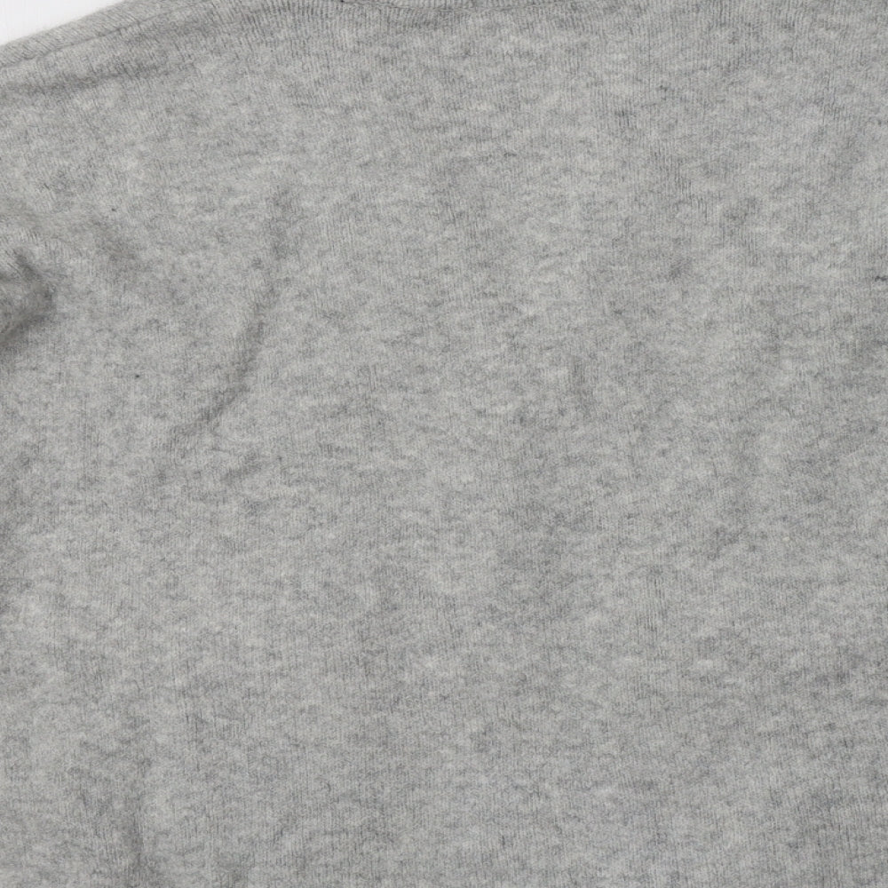 H&M Womens Grey   Cardigan Jumper Size S