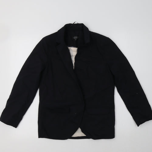 Topshop Womens Blue   Jacket Blazer Size 8