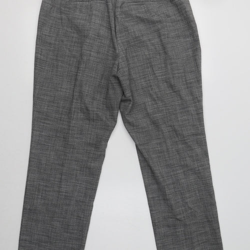 Ann Taylor Womens Grey   Dress Pants Trousers Size 10 L29 in