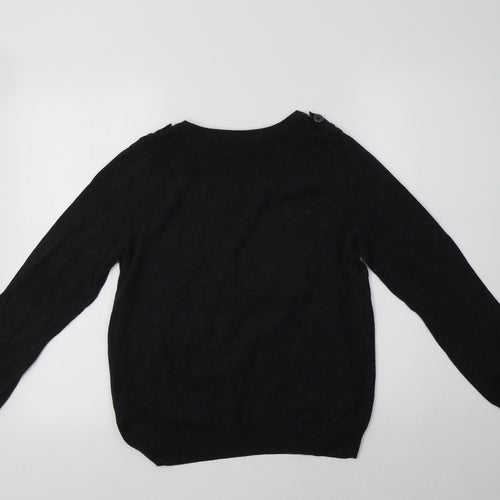M&S Womens Grey   Pullover Jumper Size 12