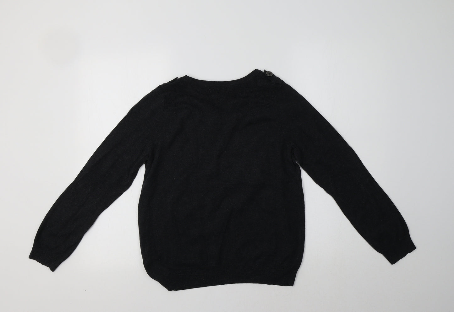 M&S Womens Grey   Pullover Jumper Size 12
