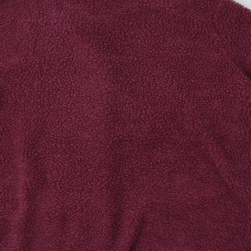 Julipa Womens Purple   Overcoat Coat Size 10