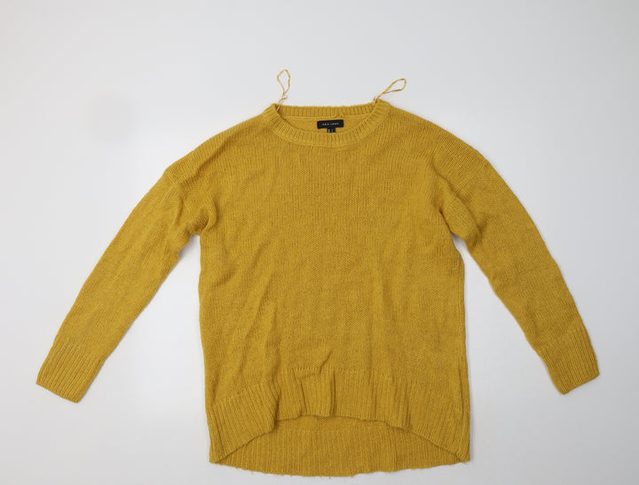 New Look Womens Yellow   Pullover Jumper Size L