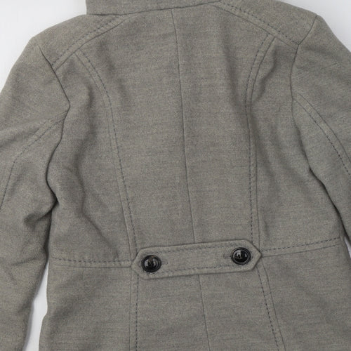H&M Womens Green   Pea Coat Coat Size 10