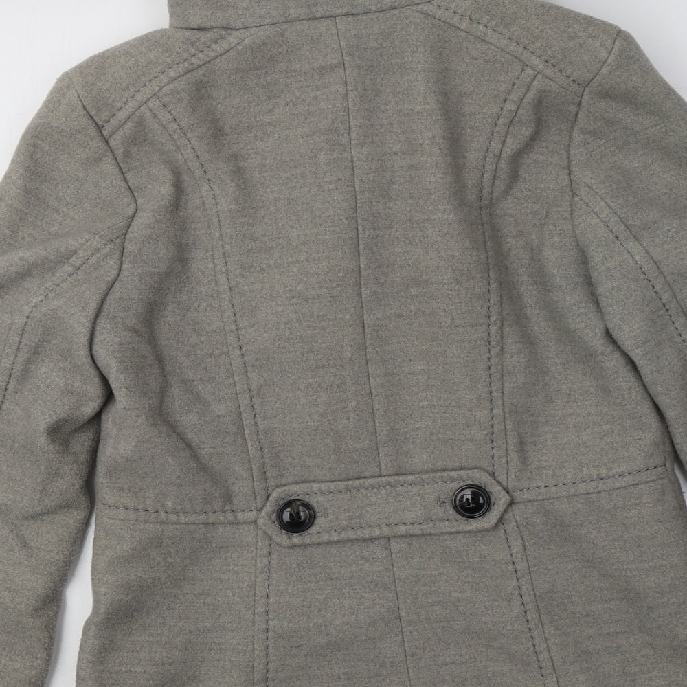 H&M Womens Green   Pea Coat Coat Size 10