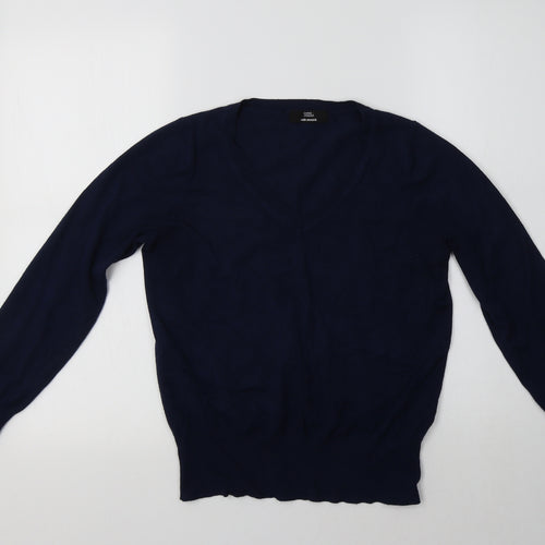 M&S Womens Blue   Pullover Jumper Size 12