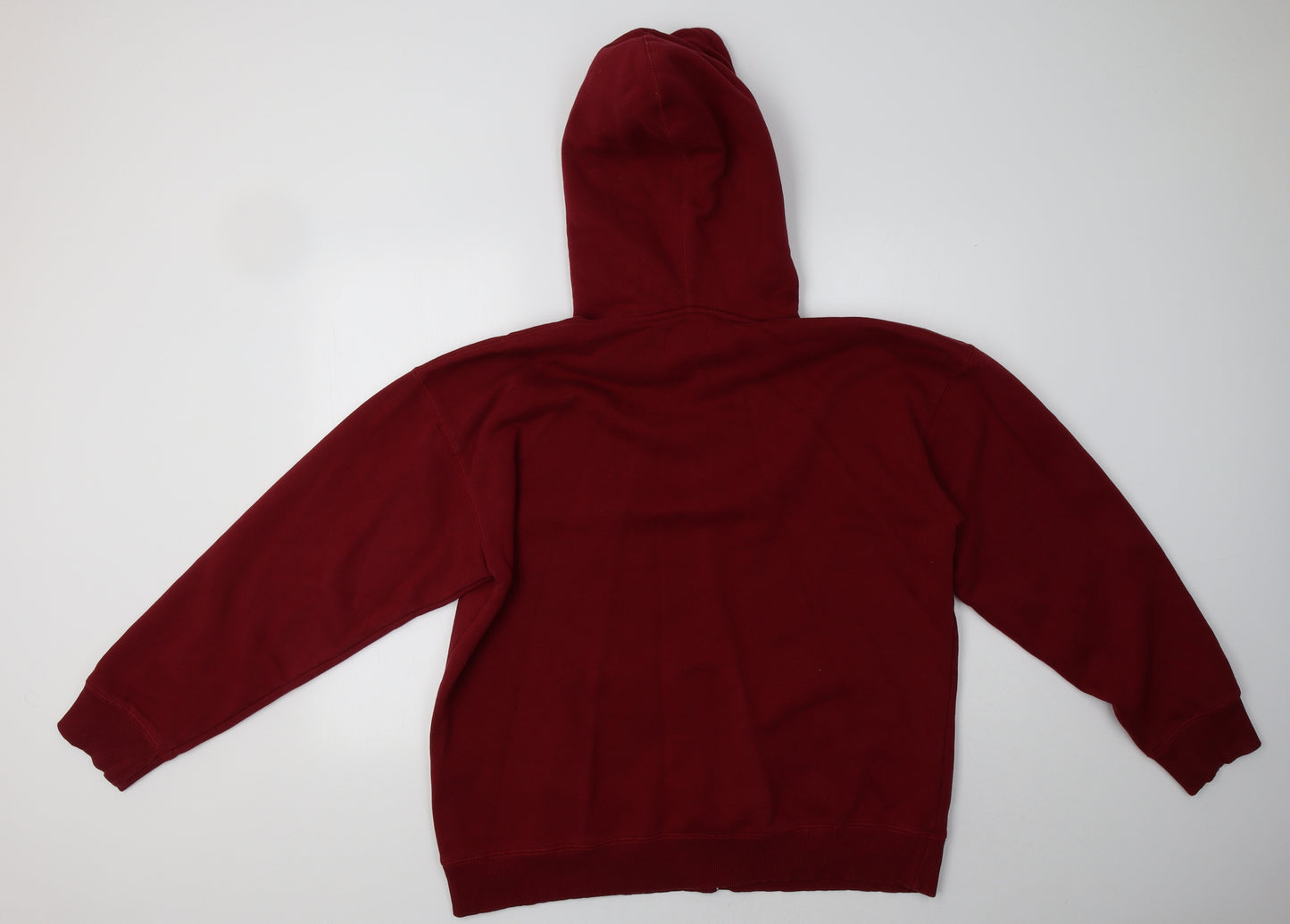 Topman Mens Red   Pullover Hoodie Size M