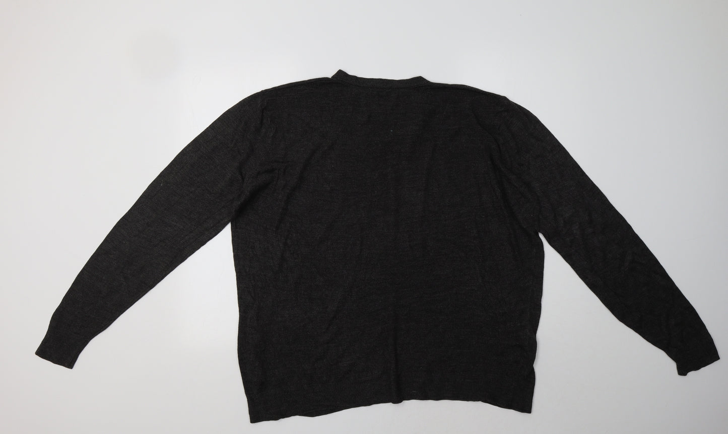 Matalan Mens Grey   Pullover Jumper Size XL