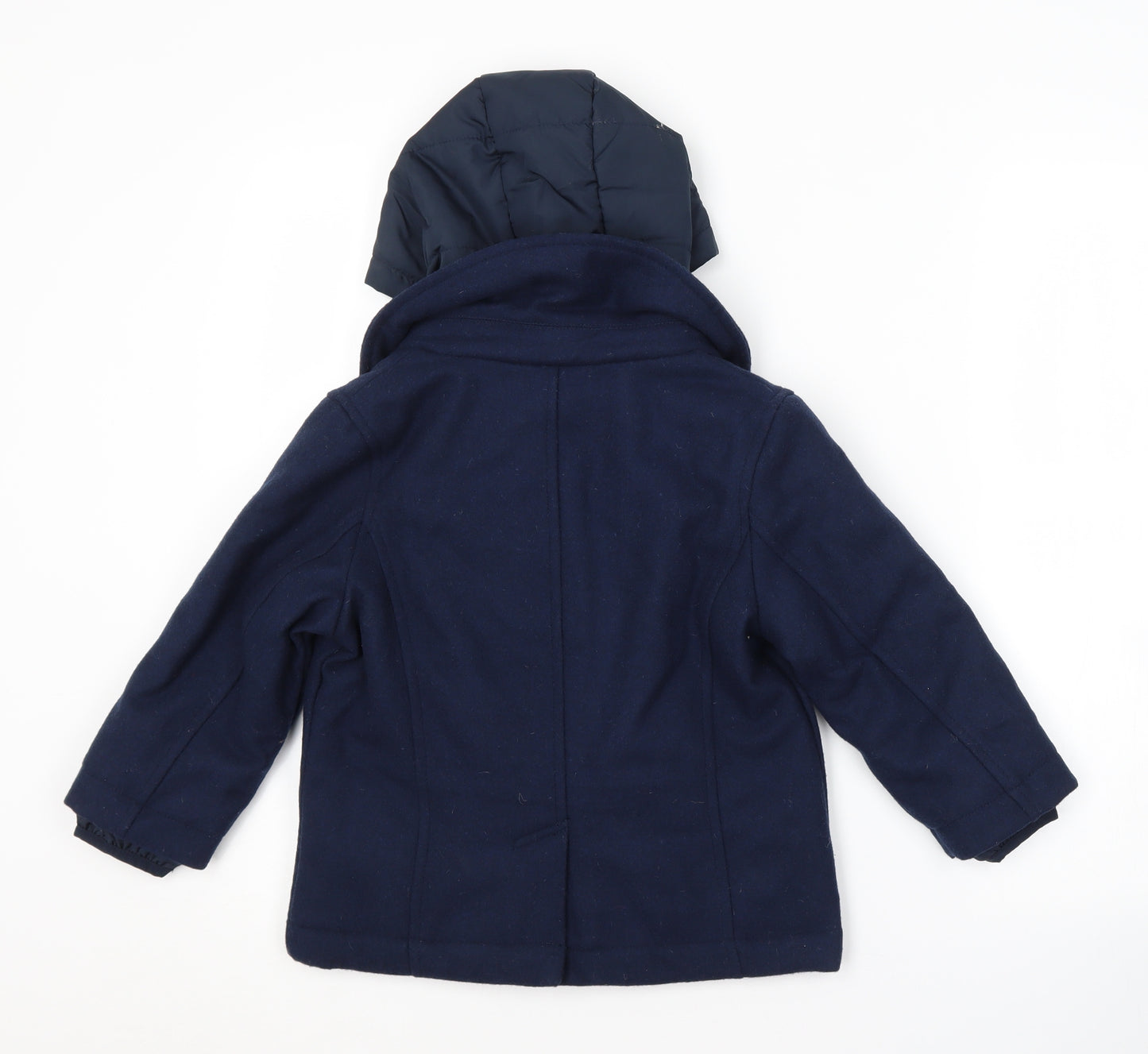 Jasper Conran Boys Blue   Pea Coat Coat Size 3-4 Years