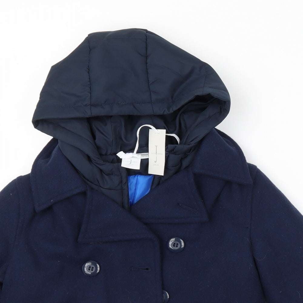 Jasper Conran Boys Blue   Pea Coat Coat Size 3-4 Years