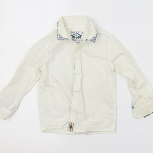 NEXT Baby White   Basic Button-Up Size 18-24 Months