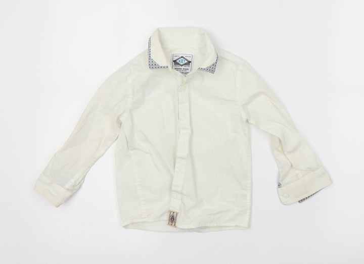 NEXT Baby White Basic Button-Up Size 18-24 Months