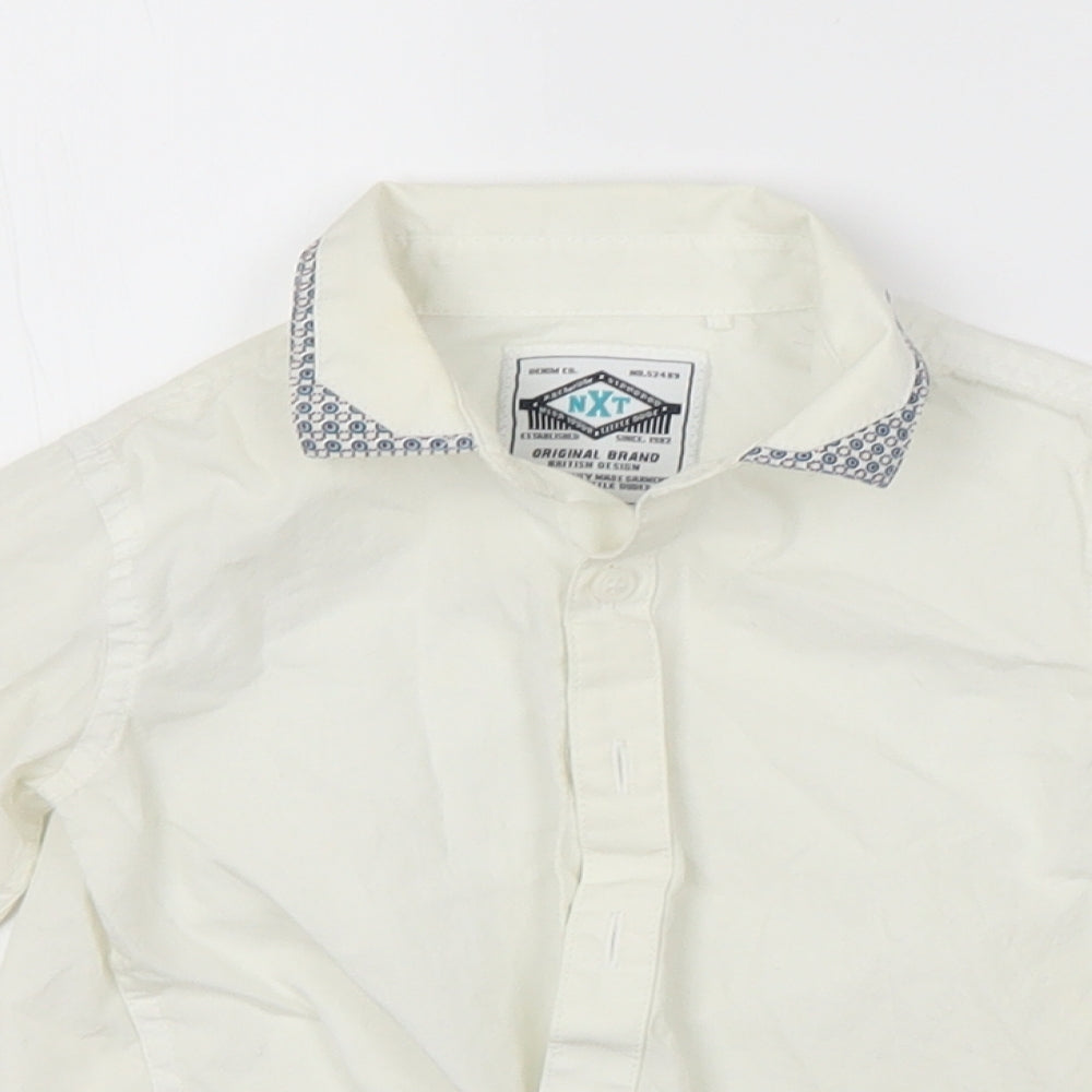 NEXT Baby White   Basic Button-Up Size 18-24 Months