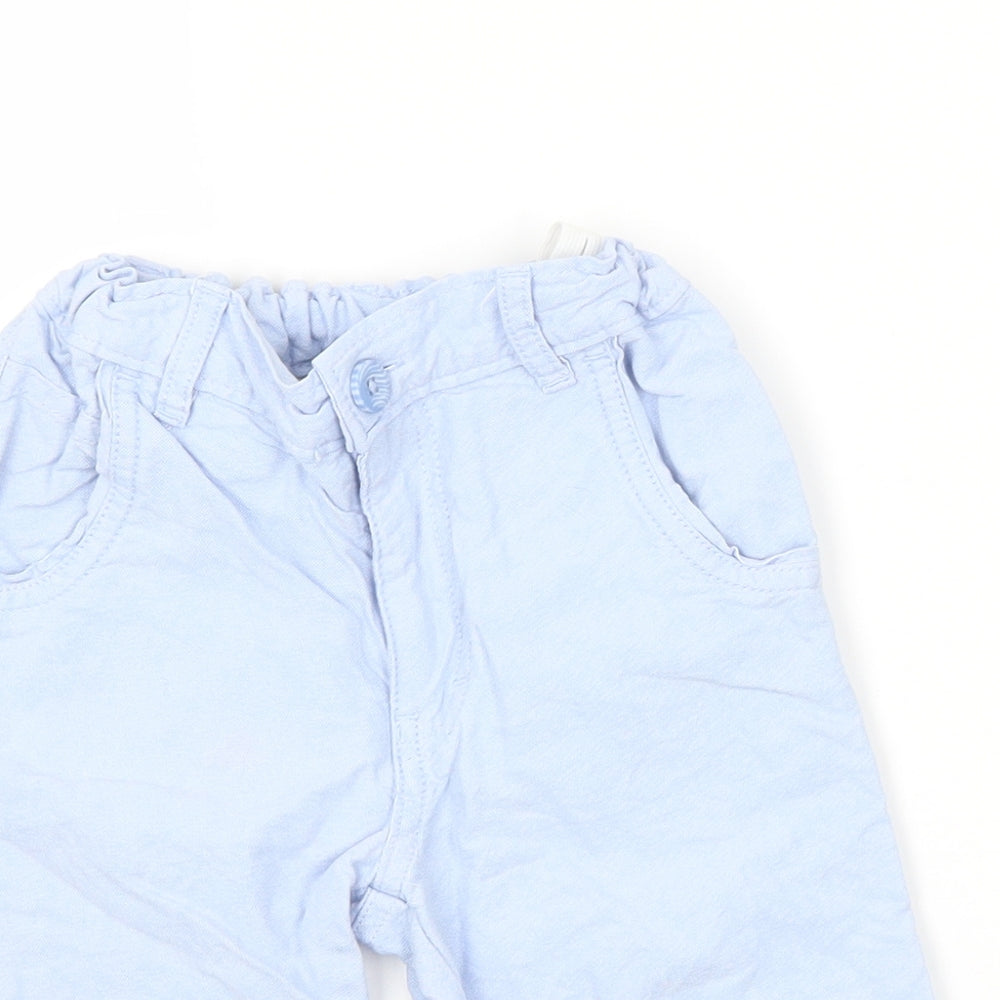 MAX Girls Blue   Chino Trousers Size 3-4 Years