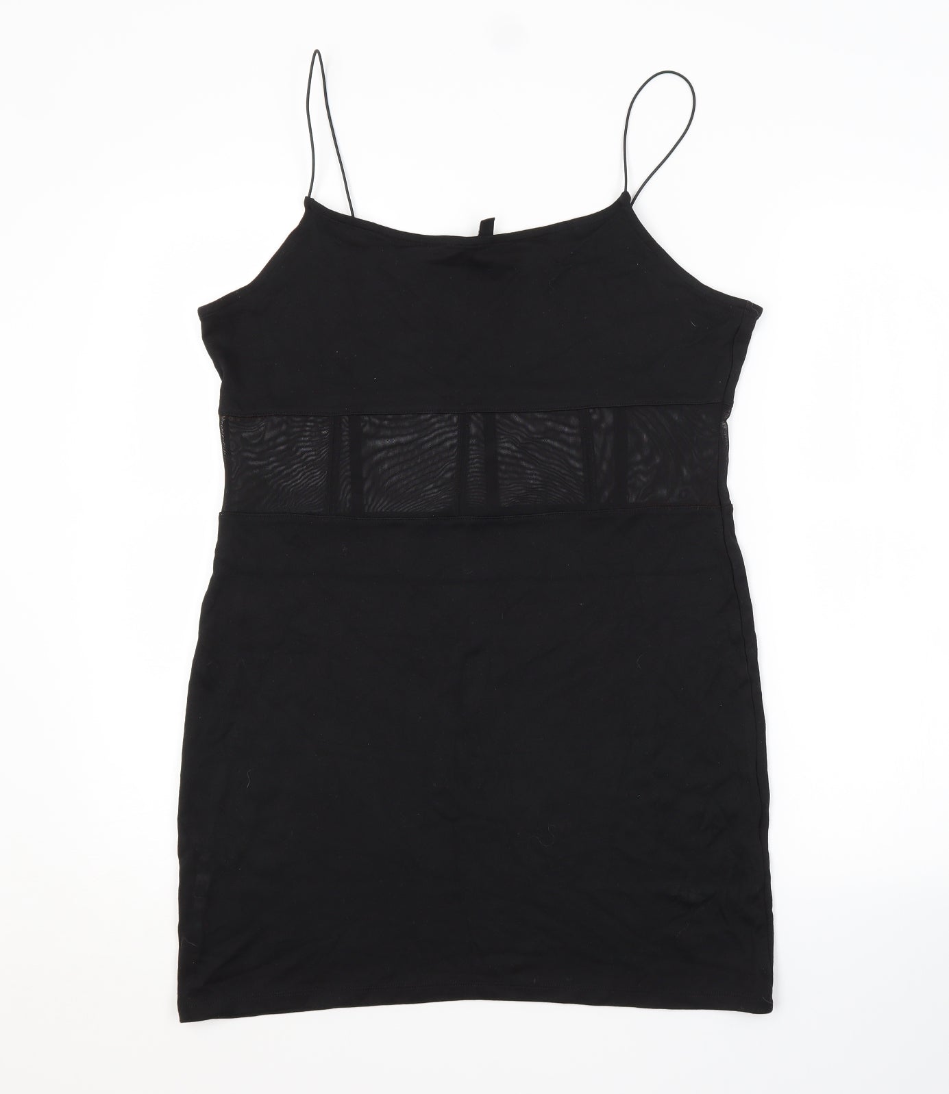 H&M Womens Black   Pencil Dress  Size L