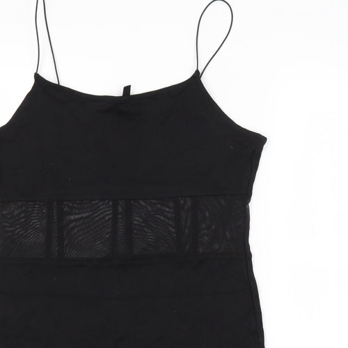 H&M Womens Black   Pencil Dress  Size L