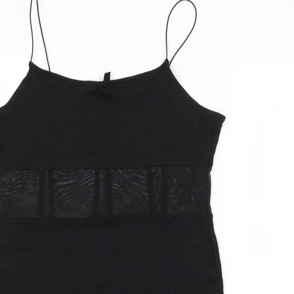 H&M Womens Black   Pencil Dress  Size L