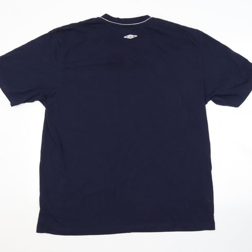 Umbro Mens Blue    T-Shirt Size XL