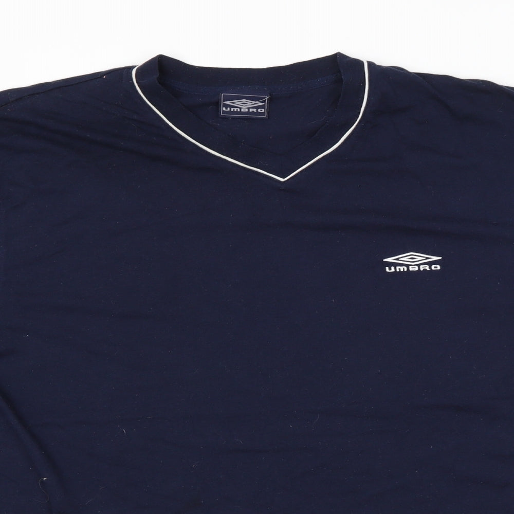 Umbro Mens Blue    T-Shirt Size XL
