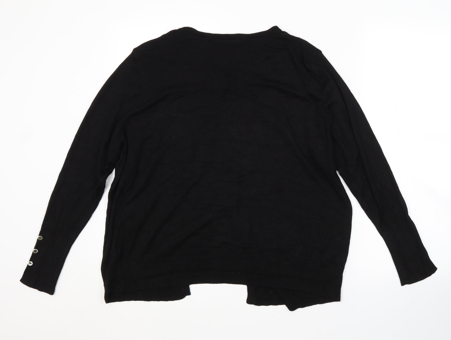 Primark Womens Black   Cardigan Jumper Size 22