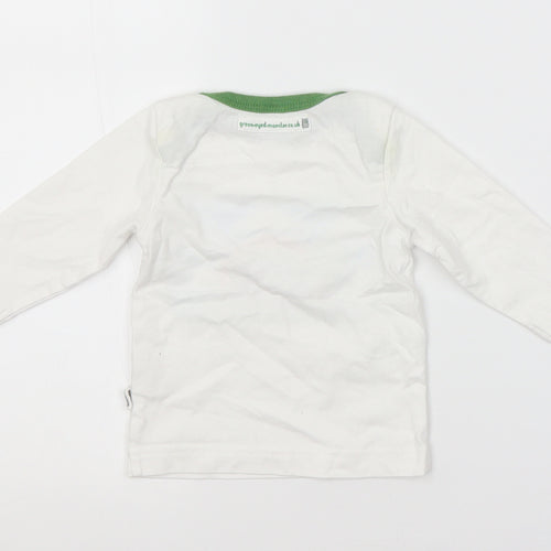 Preworn Baby White   Basic T-Shirt Size 3-6 Months