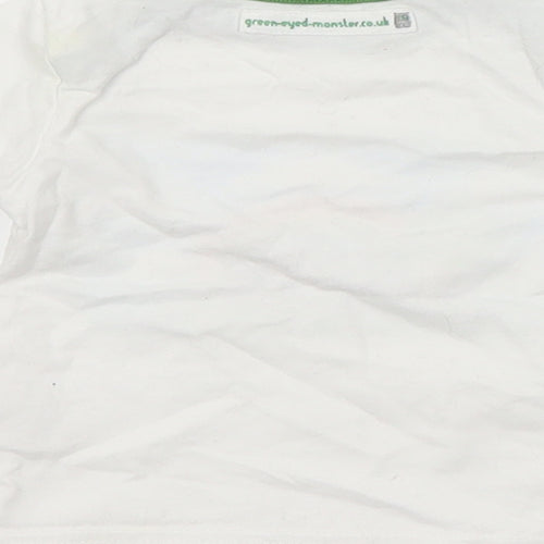 Preworn Baby White   Basic T-Shirt Size 3-6 Months