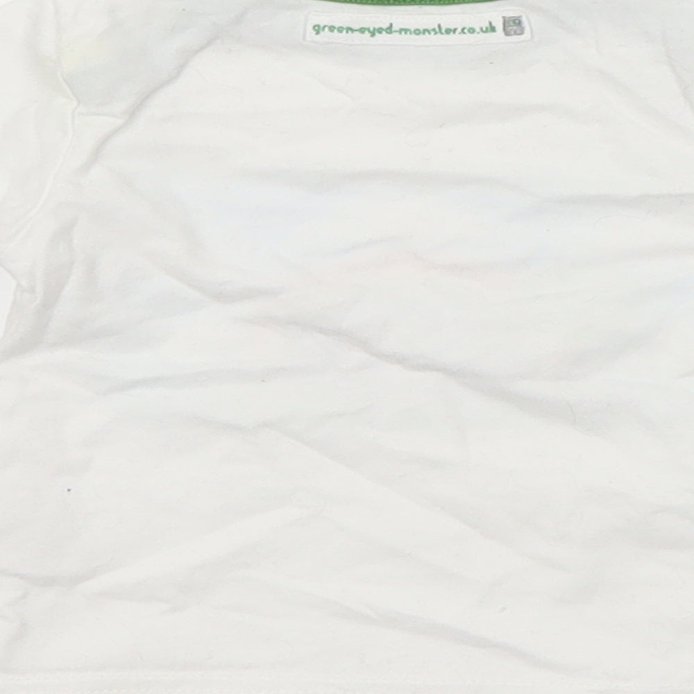 Preworn Baby White   Basic T-Shirt Size 3-6 Months