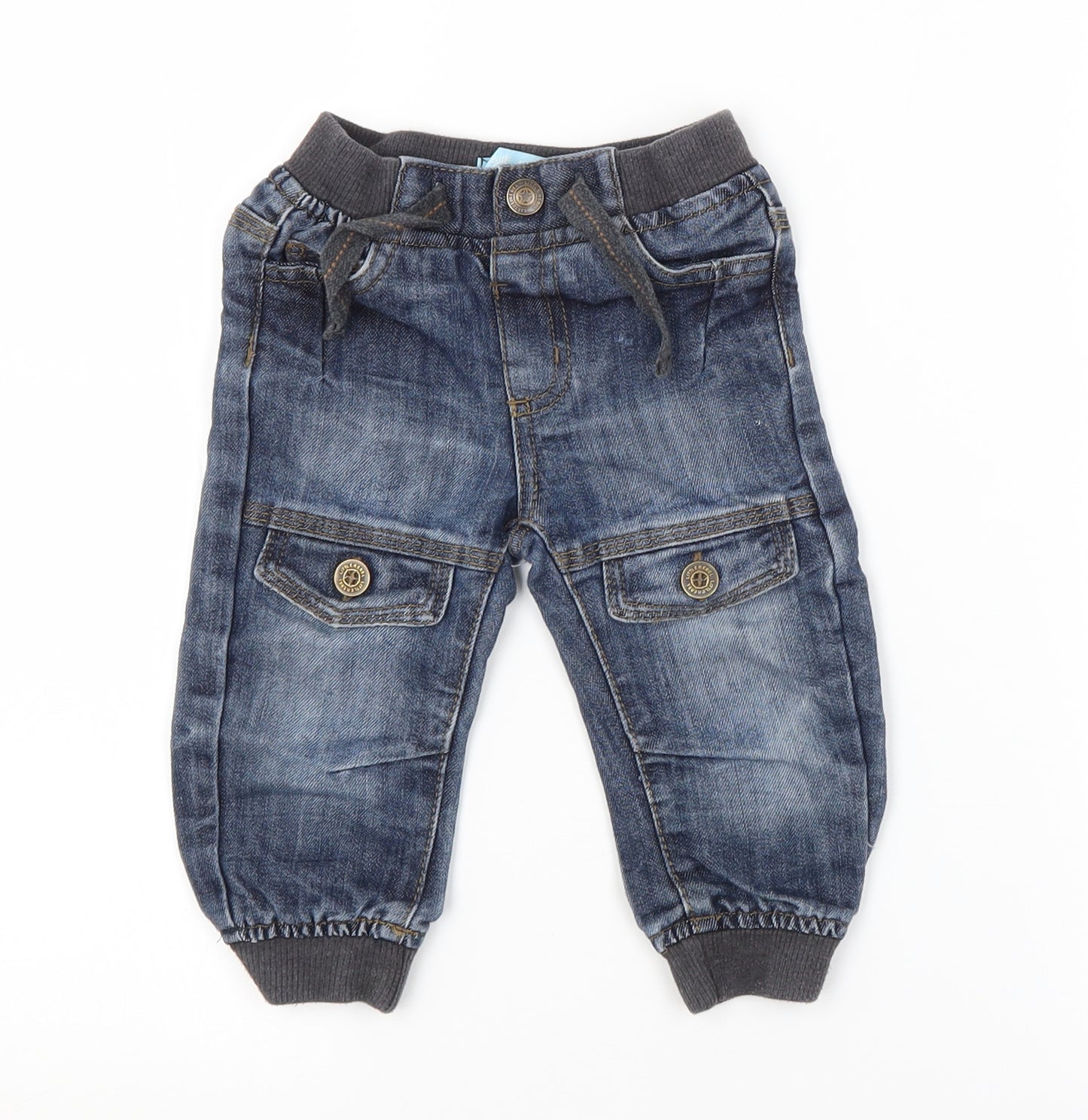 Primark Baby Blue   Sweatpants Jeans Size 9-12 Months