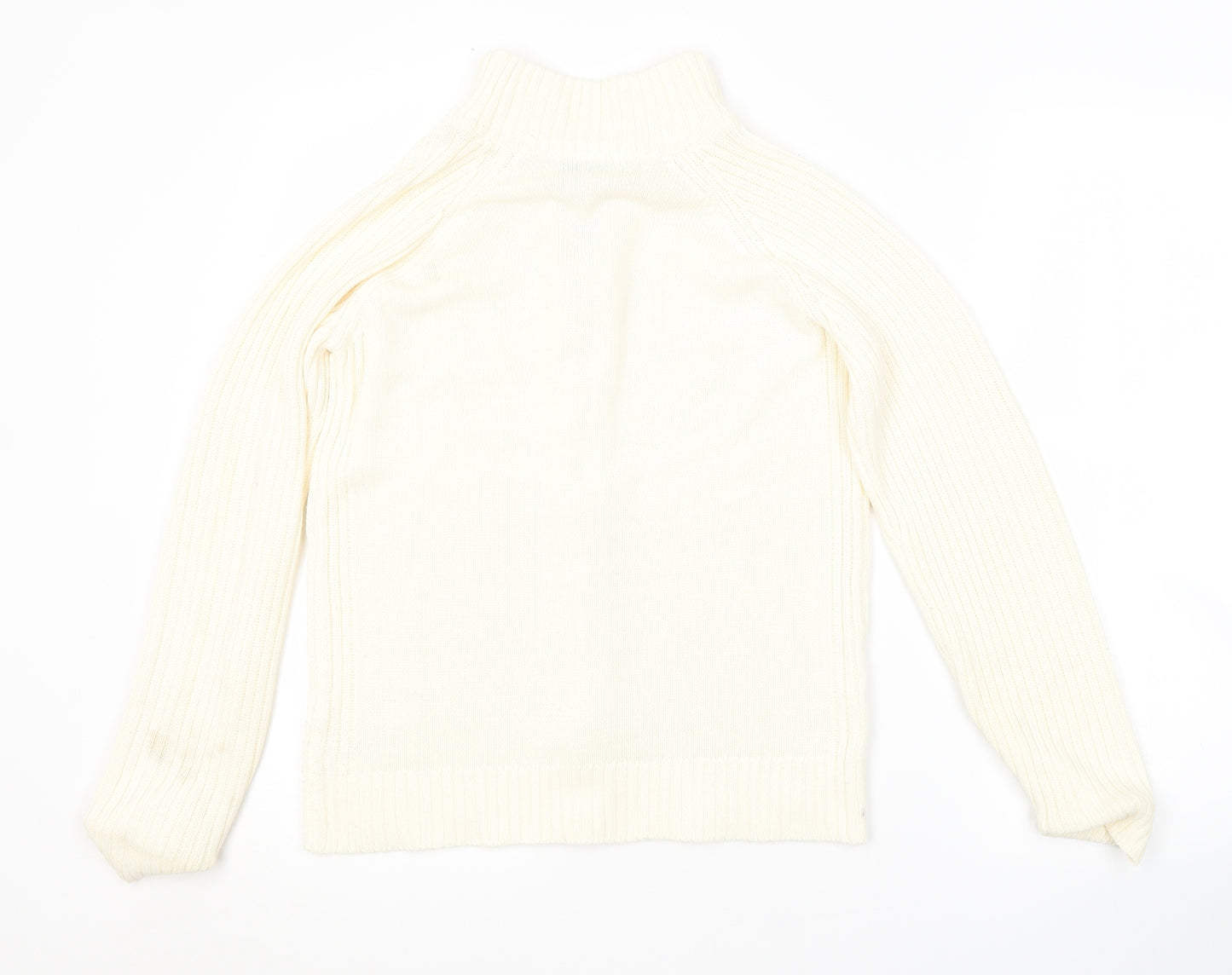 Bonmarché Womens Yellow   Full Zip Jumper Size XS