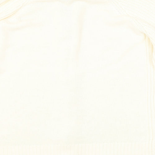 Bonmarché Womens Yellow   Full Zip Jumper Size XS