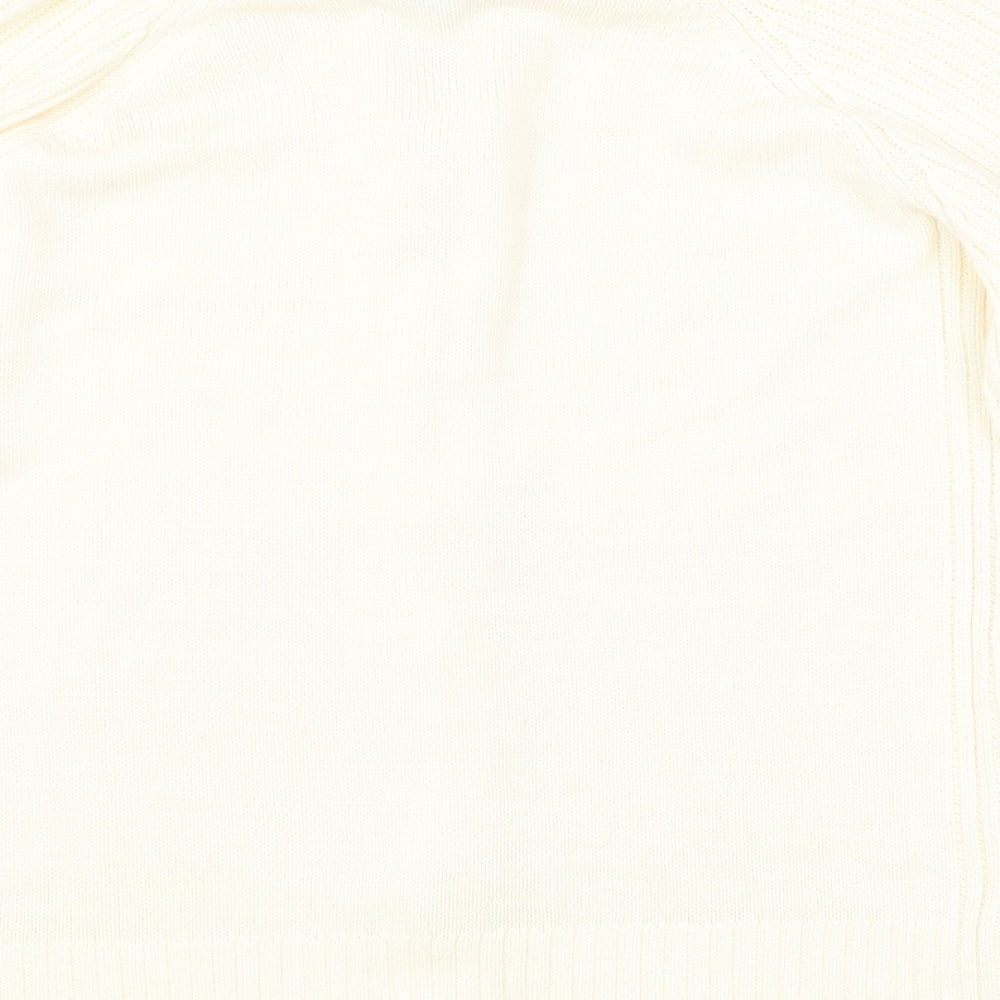 Bonmarché Womens Yellow   Full Zip Jumper Size XS