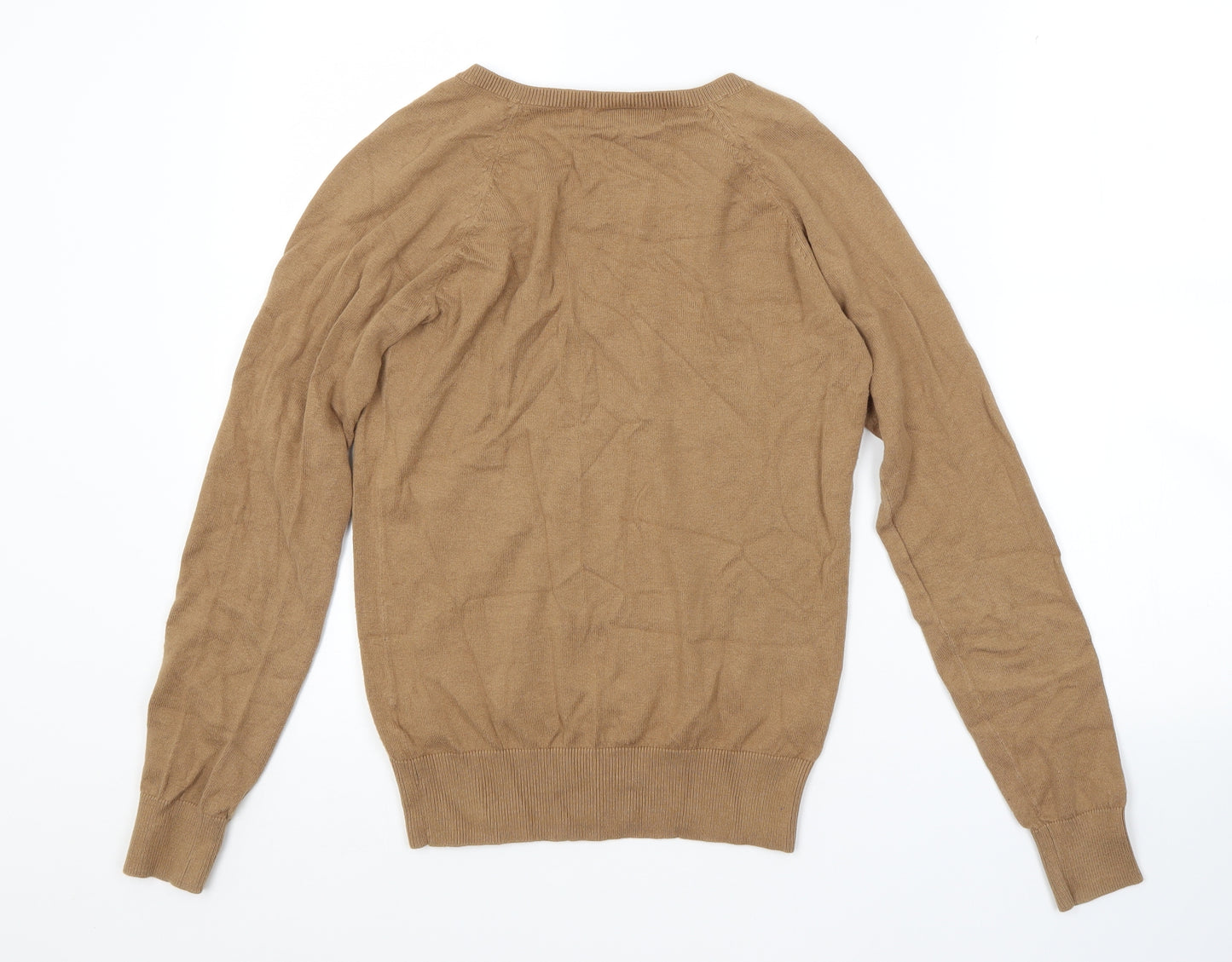 Zara Womens Brown   Pullover Jumper Size M