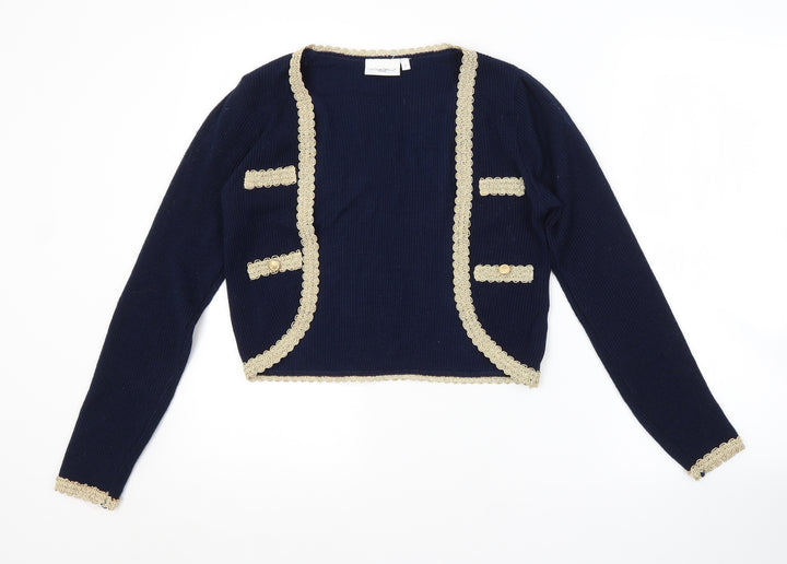 New Look Womens Blue   Cardigan Jumper Size L