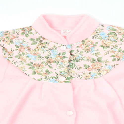 Preworn Womens Pink Floral  Jacket  Size 12