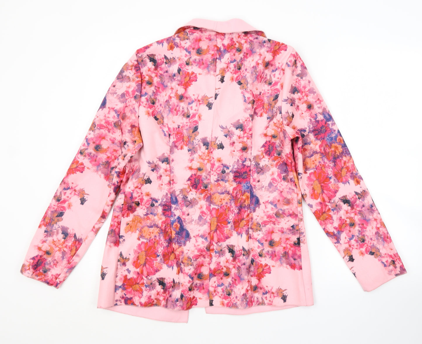 MissLook Womens Pink Floral  Jacket  Size M