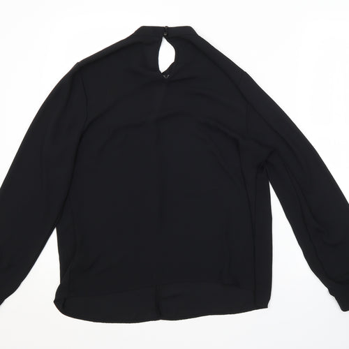 Papaya Womens Black   Basic Blouse Size 14