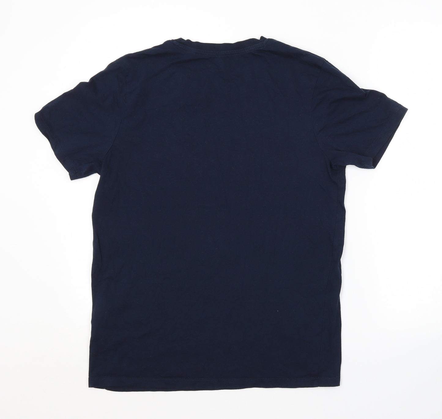 JACK & JONES Mens Blue    T-Shirt Size M