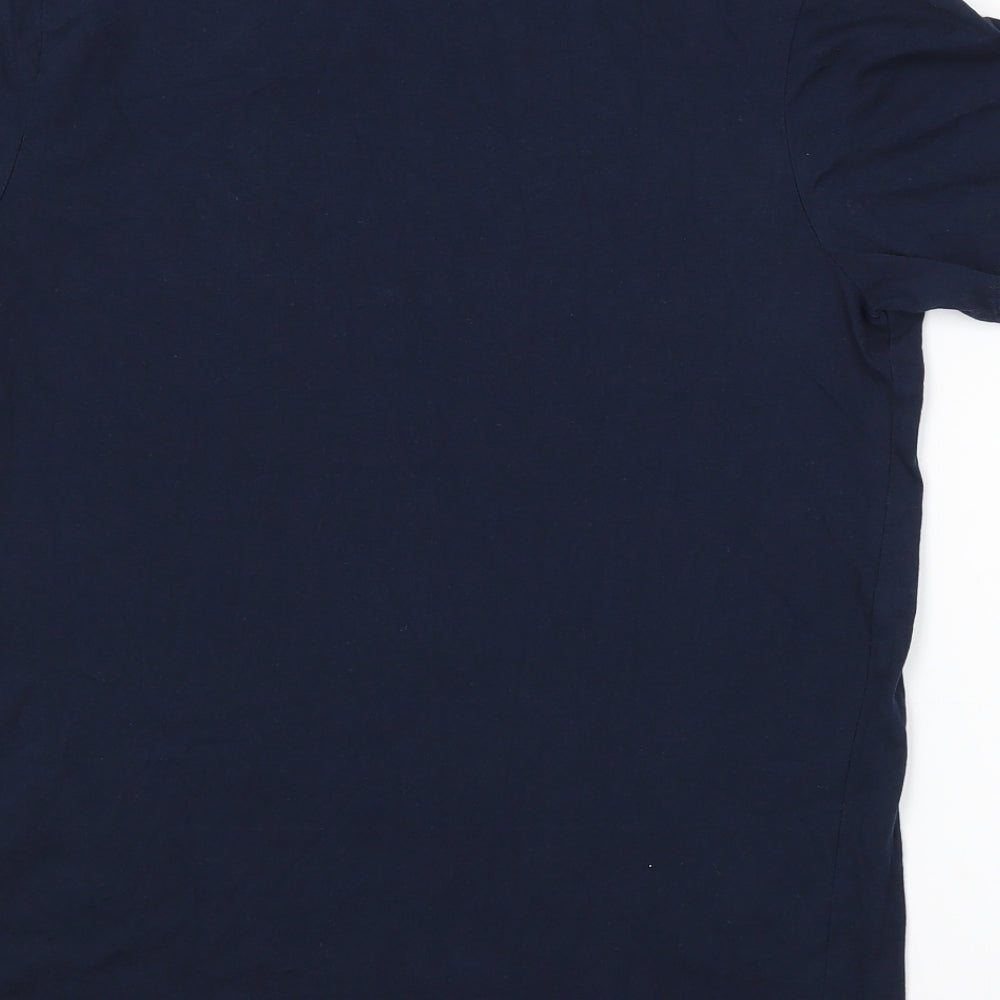 JACK & JONES Mens Blue    T-Shirt Size M