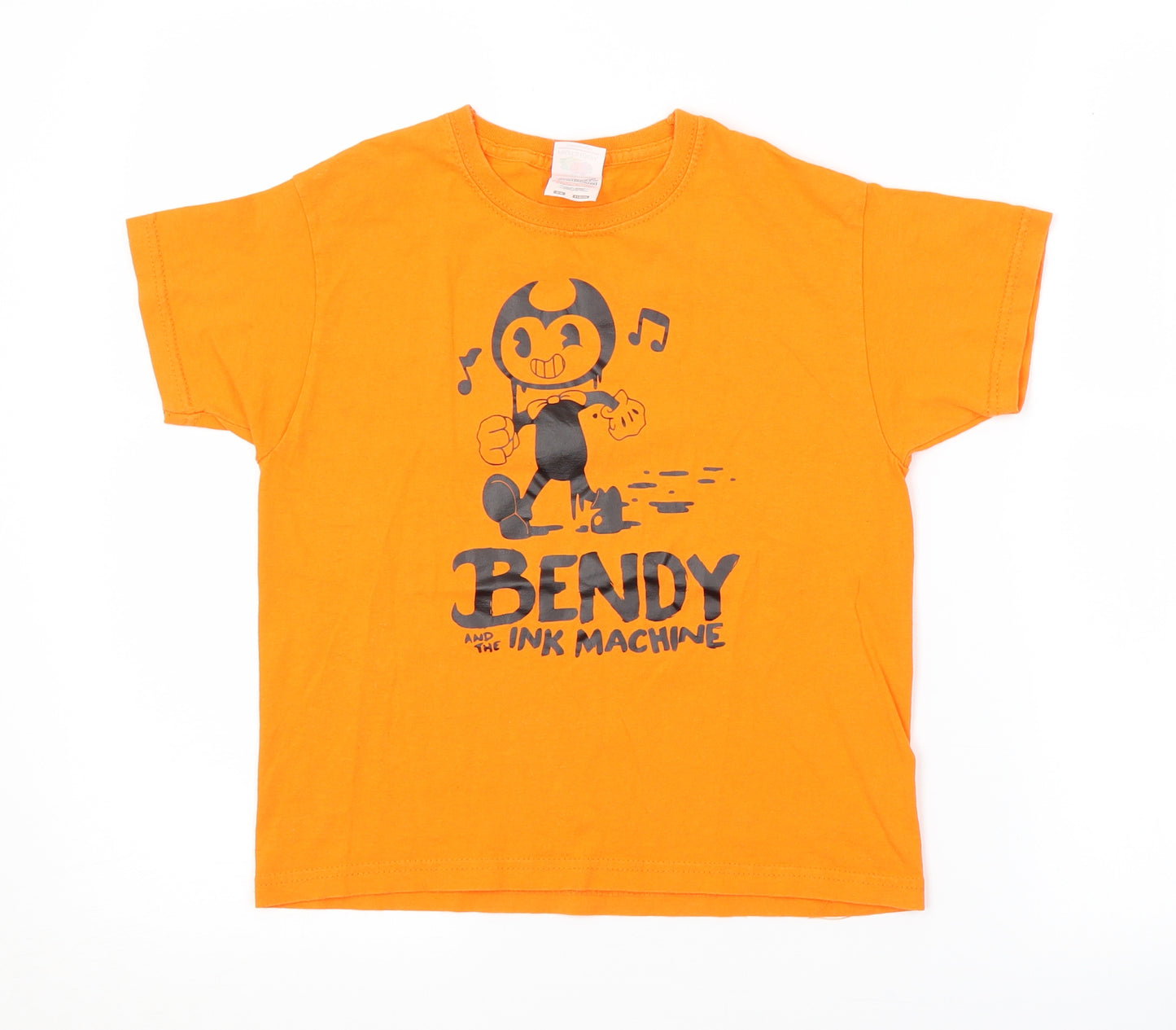 Fruit of the Loom Boys Orange   Basic T-Shirt Size 5-6 Years