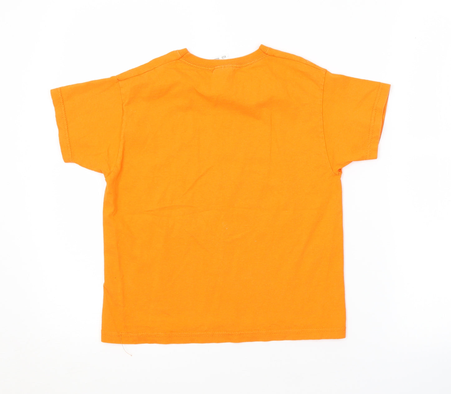 Fruit of the Loom Boys Orange   Basic T-Shirt Size 5-6 Years