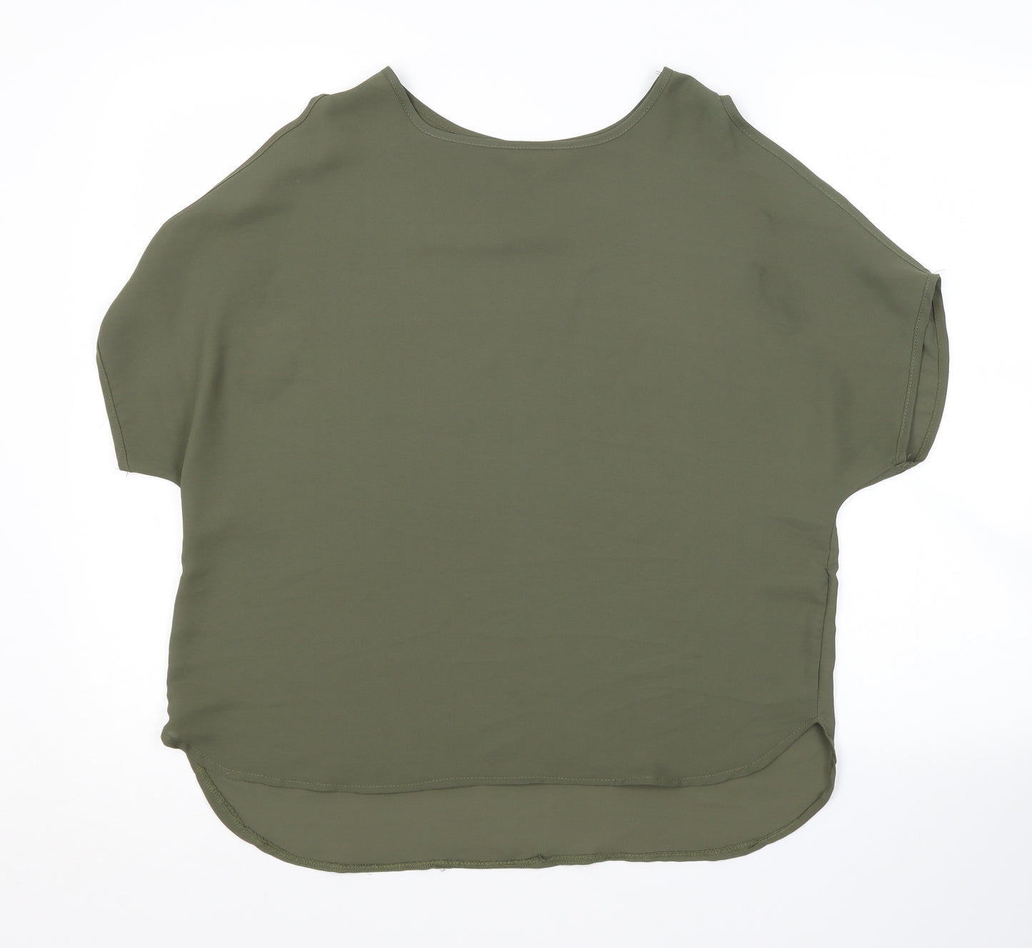 Peacocks Womens Green   Basic Blouse Size 10