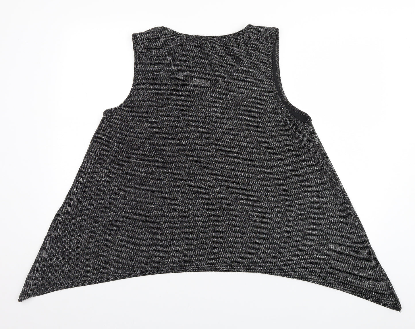 Glamorous Womens Silver   Basic T-Shirt Size 22
