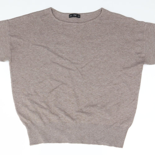 F&F Womens Grey   Pullover Jumper Size 16