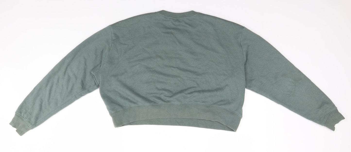 H&M Womens Green   Pullover Jumper Size 14