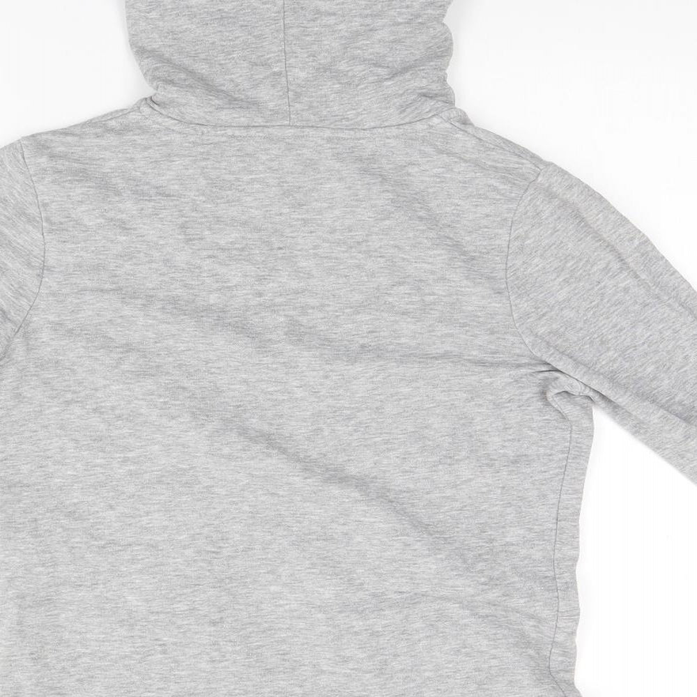 TU Womens Grey   Full Zip Hoodie Size 8